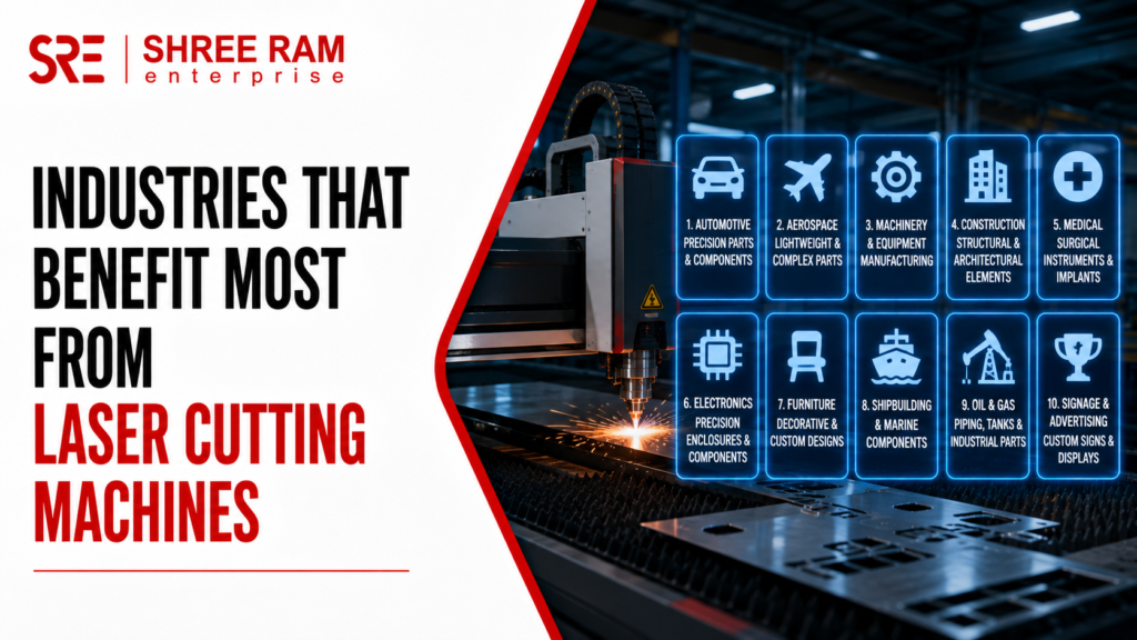 Industries that benefit most from laser cutting machines
