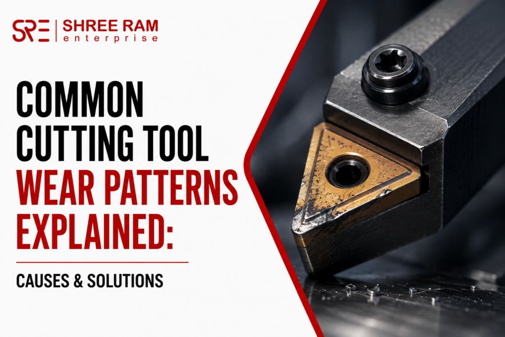 Common cutting tool wear patterns in CNC machining